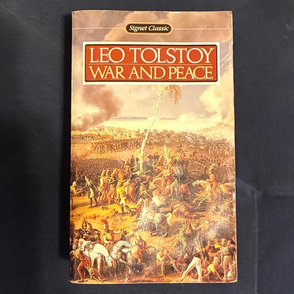 WAR AND PEACE paperback - Picture 1 of 7